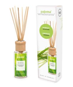 pajoma® Raumduft Diffuser Lemongras 100 ml für Relaxation und Stimmungsaufhellung in dekorativer Geschenkverpackung | p