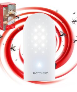 PATTLER® Effektiver Mückenstecker Innenbereich - Ideal für Küche, Schlafzimmer und Wohnzimmer - 395nm Insektentrickster