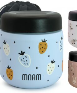 Thermo Behälter für Babybrei Kinder 400 ml - Baby To Go - Thermobox Unterwegs