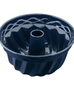 Dr. Oetker Dunkelblau Guglhupf Form – Backform Ø 24 cm – Schnitt- & kratzfeste Emaille – Top-Suchbegriffe für Backliebe