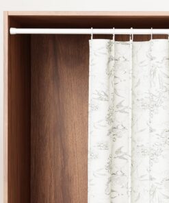WELDUN 2er Kleine Teleskopstange 70-100cm, 3 in 1 Netzvorhangstangen ohne Bohren, perfekt für Fenster, Kleiderschränke,
