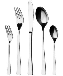 GRÄWE Edelstahl Tafelbesteckset für 6 Personen - nickelfrei, rostfrei, handpoliert, spülmaschinengeeignet - Serie Würzbu