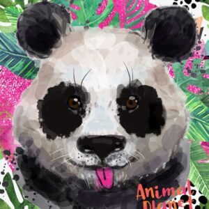 Carbotex Panda Bär Badetuch - Qualitätliches Handtuch fürs Strandgenießen 70 x 140 cm Carbotex Panda Bär Badetuch - Da