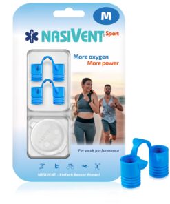 Nasivent Sport Premium Nasendilatator - Premium Qualität für Sportler - Verbesserte Atmung und Performance - Dein Schlüs
