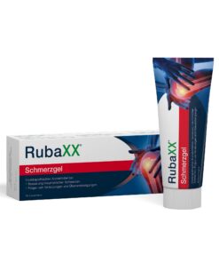 RubaXX® Schmerzgel 180g - Natürliches Arzneimittel für rheumatische Schmerzen, Muskelschmerzen und Gelenkschmerzen – Spe