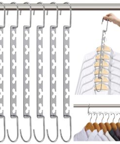 Platzsparende Kleiderbügel Schrank Organizer metallschon und rutschfester für Schwere Kleidern/articles/buenglers- Platz