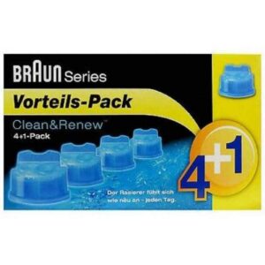 Braun Reinigungskartuschen CCR 4+1 für Hygienisch Verantwortungsbewusste in Der Hausreinigung | Braun Reinigungskartusc