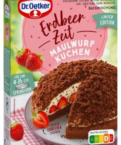 Dr. Oetker Erdbeer-Zeit Maulwurf-Kuchen Backmischung für_ARRL_Familien im Hausunprocessable_entity