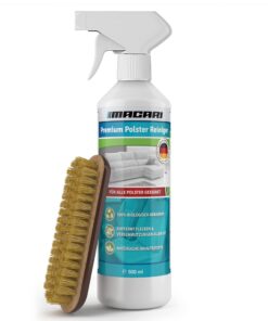 Macari 500 ml Premium Polsterreiniger - Nachhaltiger Reiniger für Sofa und Auto | Macari Polsterreiniger 500 ml - Reini