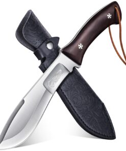 DRAGON RIOT Robustes Survival Messer Full Tang, Geschenk für Männer zur Bushcraft Outdoor-Aktivitäten