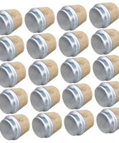 LOLIPPYY Aluminiumpflastern für Isolierflaschen - Dauerhaft und praktisch für Küche & Reise - 20 Stück