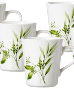 Ritzenhoff & Breker Evora Kaffeebecher-Set 6-teilig Porzellan Weiß