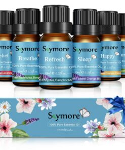 Skymore Ätherische Öle Set - Reine Duftöle Geschenk Set für Aroma Diffuser, Naturreine Essential Oils Lavendel, Minze, T