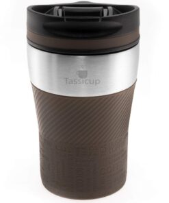 Tassicup Thermobecher Isolierbecher Kaffeebecher Reisebecher Edelstahl, Coffee to go EIS Kaffee Tee – mobiler Cup Trinkb