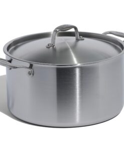 Made In Cookware - 11,36 l Suppentopf aus Edelstahl – Induktionskompatibel – Professionelles Kochgeschirr für Küchenexpe