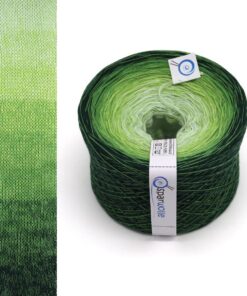 Bobbel Ombré Farbverlaufsgarn für Stricken und Häkeln 267g 4-fädig 1000m Trendiges Farbduft-Garn zum Stricken und Häkeln
