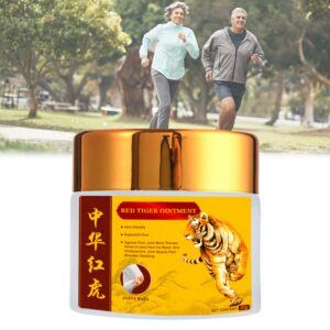 Red Tiger Salbe, Gelenk-Muskel-Schmerz-Lotion zur Taille-, Arm- und Hinterhandlinderung für SchmerZRzung Gelenke und Kno