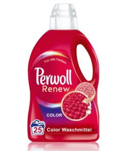 Perwoll Renew Color - Fasernstärkend und Farbschutz für intensive Frische (25 Waschladungen)