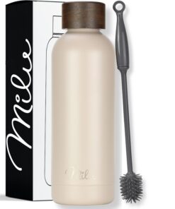 Milu Thermosflasche 500ml Isolierte Edelstahl-Thermo-Trinkflasche - ideal für Outdoor-aktiv und Gesundheitsbewusste - do