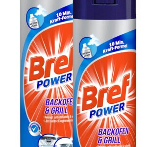 Sidol Bref Power Backofen & Grill Reiniger 500ml - 10-minütige Reinigungskraft für Ofen und Grill (2er Pack)-Heiße Herdf