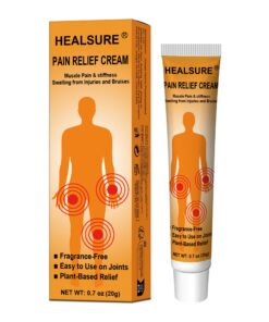 Schnell wirkende Gelenkcreme für Schmerzlinderung - lindert Muskel- und Gelenkschmerzen Rücken, Nacken, Beine, Hände - l