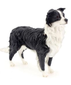 Leonardo Collection Border Collie Ornament - Stein - Schwarz für Hundliebhaber zum Geschenkenannotate: 1. Leonardo Col