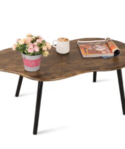Moderner Industrie-Stil Couchtisch in Wolkenform,(dekorative Möbel) für Wohnzimmer und Büro | unregelmäßiger Mitte des