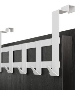 Menz Premium Türgarderobe - Belastbare Türhaken für die Innenseite, für Hausfrauen, in der Wohnraumverwaltung - Hochwert