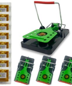 Rat Reaper XL Rattenfallen - 4er-Pack: Wirksam, mit Köder, sofortige Tötung und wiederverwendbar