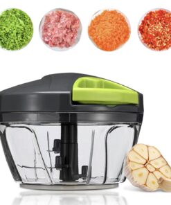 520 ml Manuelle Zwiebelschneider mit Seilzug - Onion Chopper für Küche