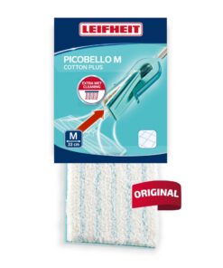 Leifheit Original Picobello M Bodenwischer Aus Supra- und Baumwollfasern Für Stein- und Fliesenböden