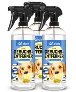 bio-chem Hunde Geruchsentferner Spray - Mikroorganismen Enzymreiniger - Dauerhaft Sofa- und Teppichreinigung - Geruchsne