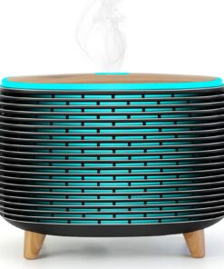 Diffuserlove 400ML Ätherisches Öl Luftdiffusor - Raum Duftöldiffusoren Für Heimuse | Diffuserlove 7 FarblichtÄtherische