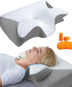 Seladi Airflow Pro Schlafapnoe Kissen Nacken-Therapiekissen Grau
