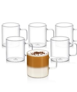 Wilmax Heiß- und Kaltgetränke Gläser 6er-Set 250 ml Spülmaschinenfest