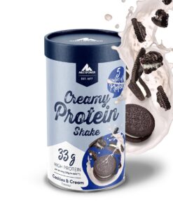 Multipower Creamy Protein Shake, hochwertiges Cookies & Cream Protein Pulver mit Whey und Casein, für Bodybuilders undFi