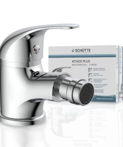 SCHÜTTE 41200 ATHOS Bidet Wasserhahn + schwenkbare Marken-Mischdrüse + Chrom SCHÜTTE 41200 ATHOS Bidet Wasserhahn + Abla