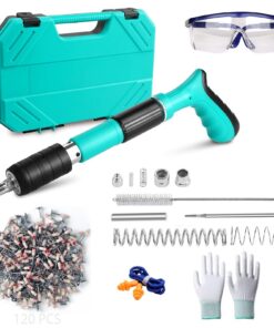Yabingbos Manuelle Nagelpistole Bleu für Innendekoration und Stromkreisinstallation | Yabingbos Nagelpistole 120 Stück