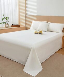 **Bettlaken ohne Gummizug für IhreComfort-Bedding 100% Baumwolle 120 x 210 cm** | **Zusätzliche Komfort-Laken 100% Baum
