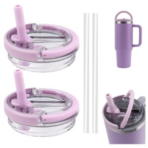 WALLFID Stanley Cup Ersatzdeckel 40 oz, Auslaufsicher, Dicht und Spritzfest mit Silikonaufsatz