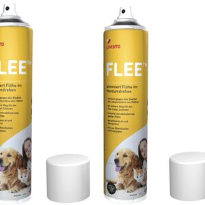 Livisto Flee-Umwagbund - 3x 400 ml - Reinigung und Geruchskorrektur für Autointerieur