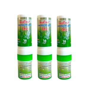 Hong Thai Reichstift – Aroma-Stick gegen Schnupfen & Kopfschmerzen – 100 % natürlich – Traditioneller Thai Inhalierstift