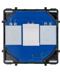 BSEED EU Standard 1 Fach 1 Weg Touch Lichtschalter mit LED-Anzeige für Wohnraum | BSEED EU Standard 1 Fach 1 Weg Touch