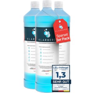 KLARBERG® Bodenreiniger Wischroboter Reinigungsmittel 3x1L I Frischer Duft für Saugwischer I Laminat Reinigung I 1:100 K