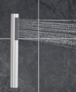 DETBOM Duschkopf Anti-Kalk für Badezimmer, Wassersparend, Hochdruck Rain-Strahl | DETBOM Edelstahl Duschkopf für Badezi