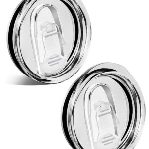 YOCDNOV Travel Tumbler Ersatzdeckel - Auslaufsicherer Langlebiger Glasdeckel für Travellers Becher Reisebecherdeckel
