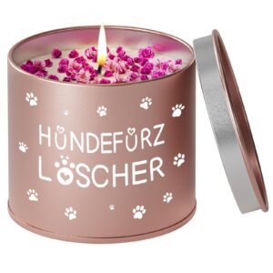 PRSTENLY Duftkerze Women 9OZ Hundefurz Löscher Humorvolles Geburtstagsgeschenk Frauen Weihnachten