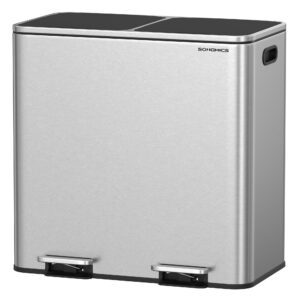 SONGMICS Mülleimer 2 x 40 l für Küche und Wennraum, luftdicht und praktisch ULTB730E80 SONGMICS 2 x 40 l Müllbeutelink