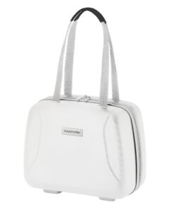 Skyhopper Harte Beauty Case 13 L - Premium Hartschale für Damen - Perfekt für Reisen - Weiß
