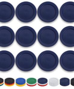 Berglander Kunststoff Speiseteller Set blau 25cm leicht transportierbar für Zuhause und Campen